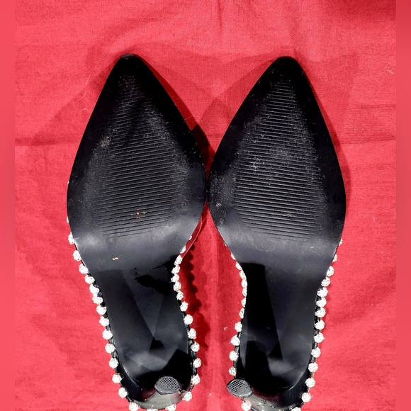 STEVE MADDEN | Verity Clear Stilletto Heels | Size 5M - Picture 4 of 9